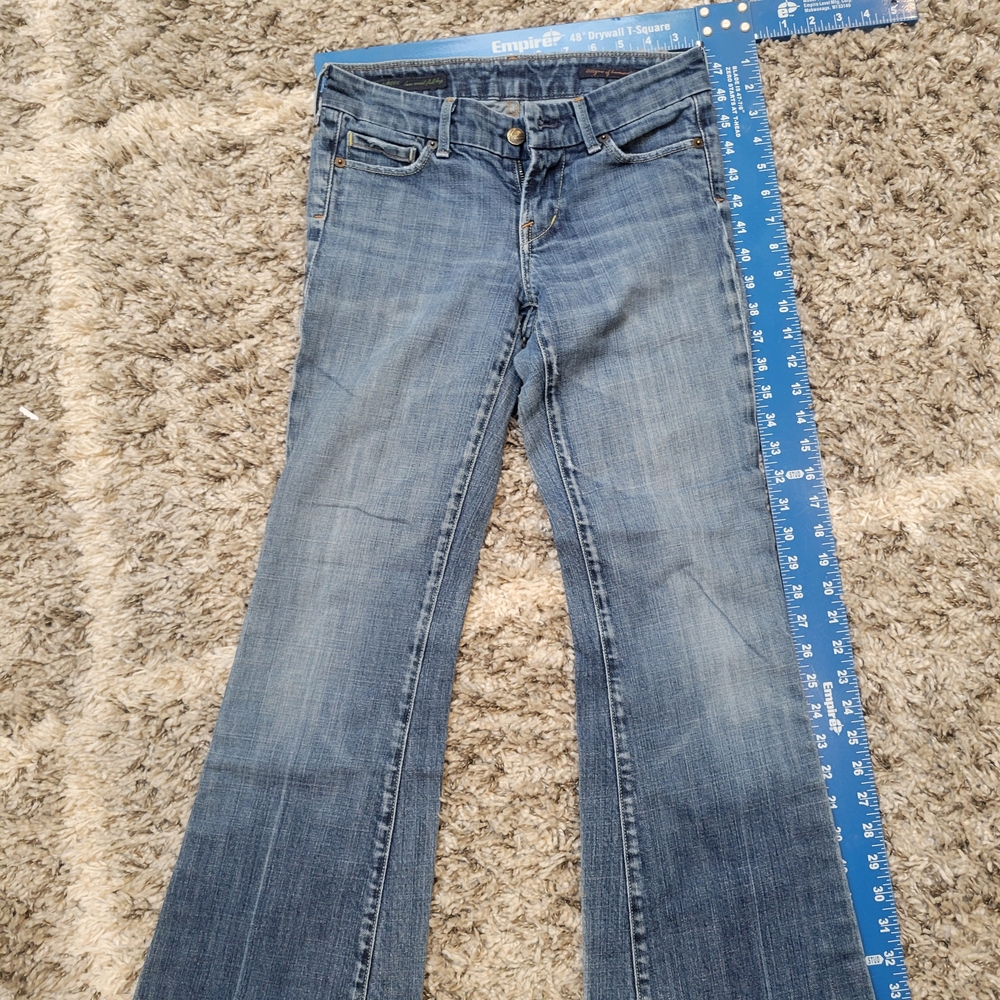 Citizens Of Humanity Medium Blue Wide Leg Jeans